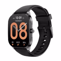 ساعت هوشمند امیزفیت مدل Pop 3s - مشکی - پلازادیجیتال