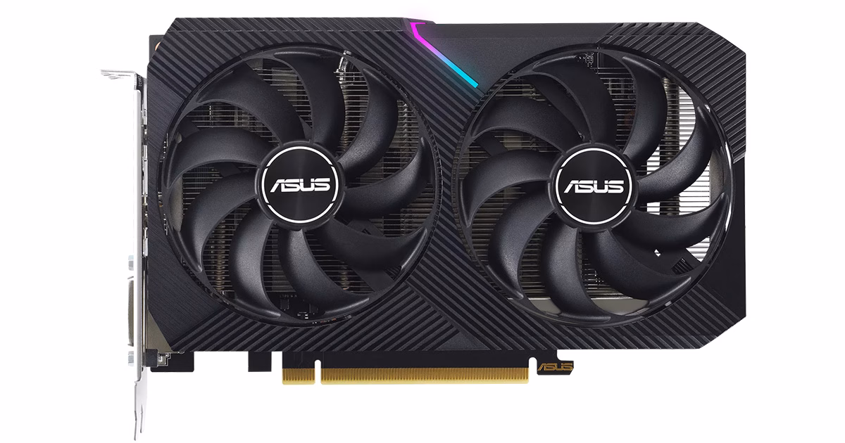 کارت گرافیک ایسوس مدل Dual GeForce RTX 3050 V2 OC Edition 8GB GDDR6 حافظه 8 گیگابایت