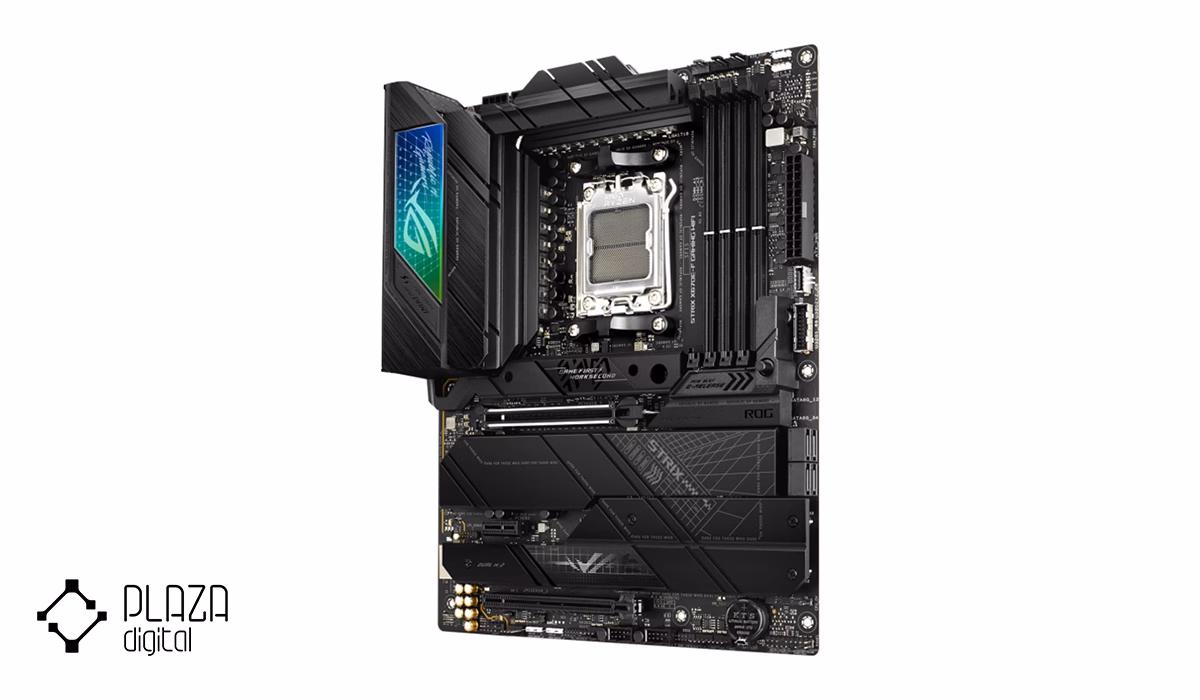 بهترین مادربرد ایسوس را بشناسید 15 مادربرد ایسوس مدل ROG Strix X670E-F Gaming WiFi D5