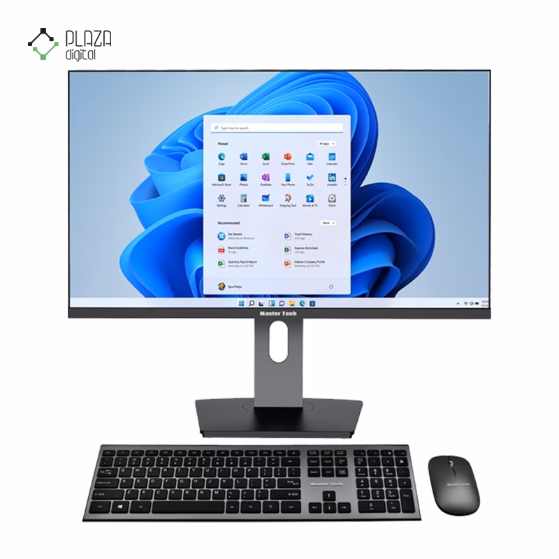 کامپیوتر All in One مسترتک 27 اینچی مدل ZN270 C516SB i5 12400 16GB 512GB UHD - پلازادیجیتال