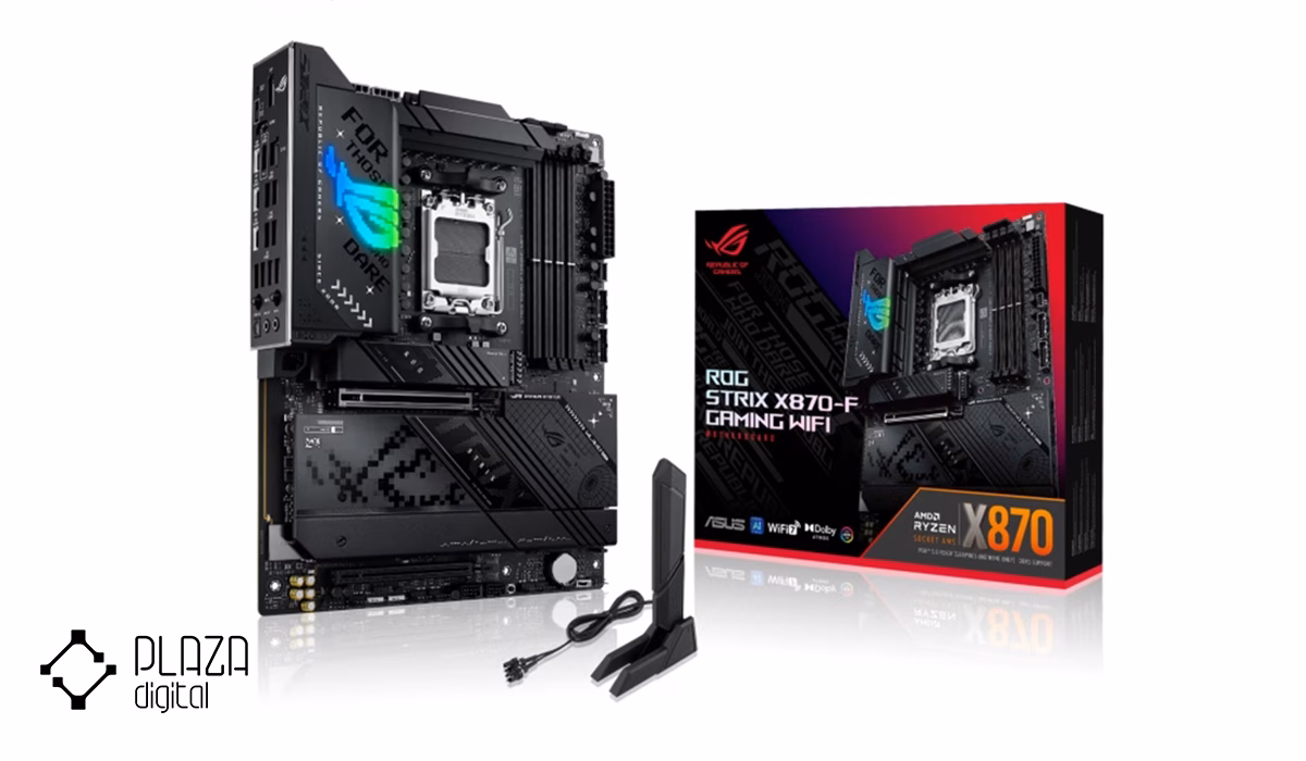 بهترین مادربرد ایسوس را بشناسید 10 مادربرد ایسوس مدل ROG STRIX X870-F GAMING WIFI D5