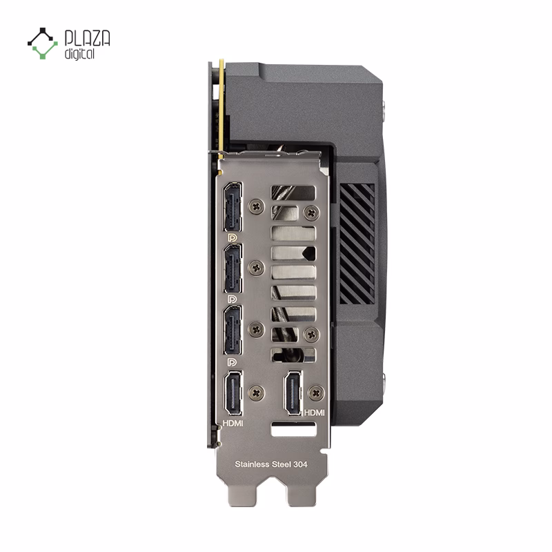 درگاه های کارت گرافیک ایسوس مدل TUF Gaming GeForce RTX 5070 12GB GDDR7 OC Edition حافظه 12 گیگابایت پلازا دیجیتال