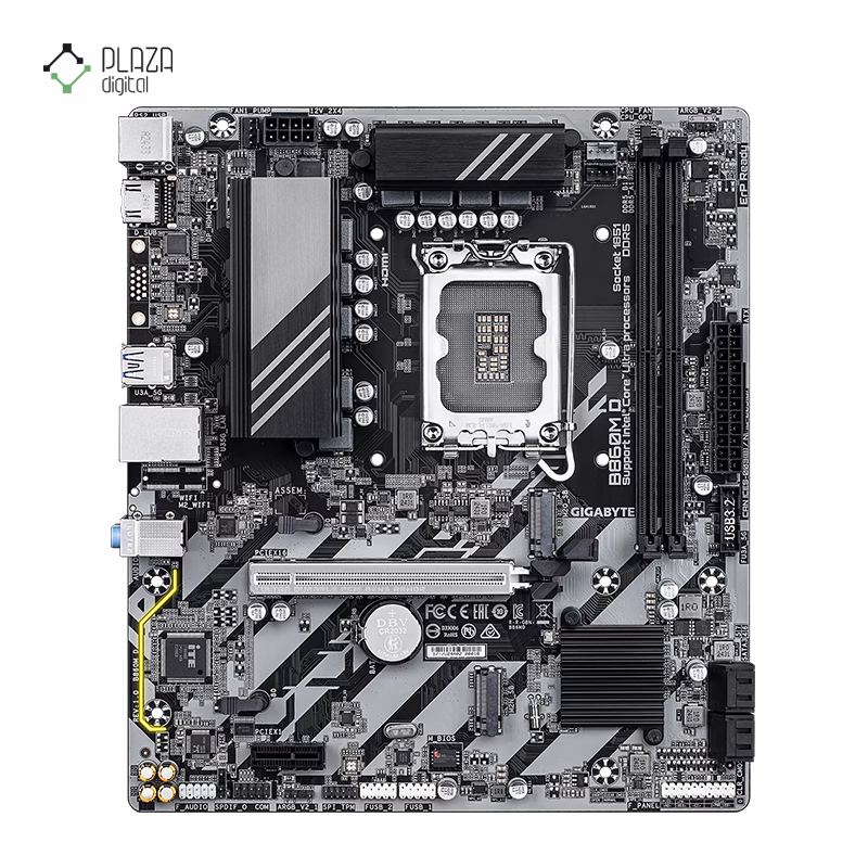 مادربرد گیگابایت مدل B860M D D5 پلازا دیجیتال