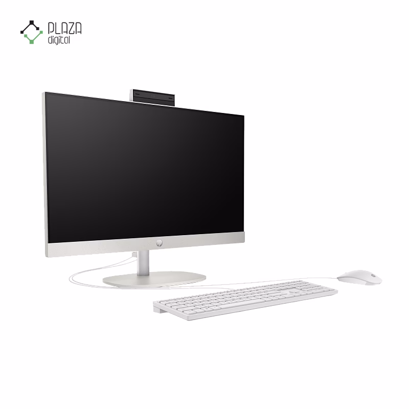 نمای سمت راست کامپیوتر All in One اچ پی 23.8 اینچی مدل HP 24-cr0254nh i7 1335U 16GB 512GB Iris Xe پلازا دیجیتال