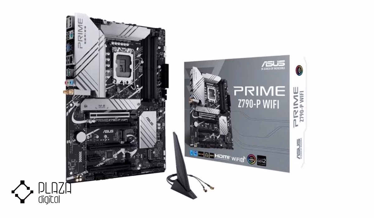 بهترین مادربرد ایسوس را بشناسید 19 مادربرد ایسوس مدل Prime z790-P Wifi DDR5