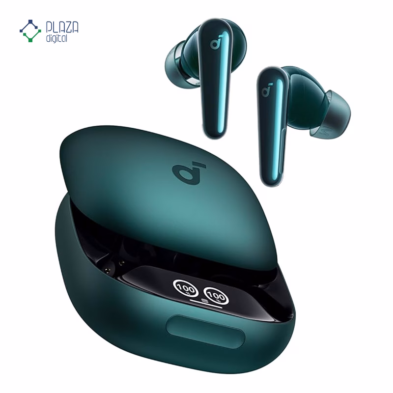 هندزفری بلوتوثی انکر مدل Soundcore Liberty 4 Pro رنگ سبز پلازا دیجیتال