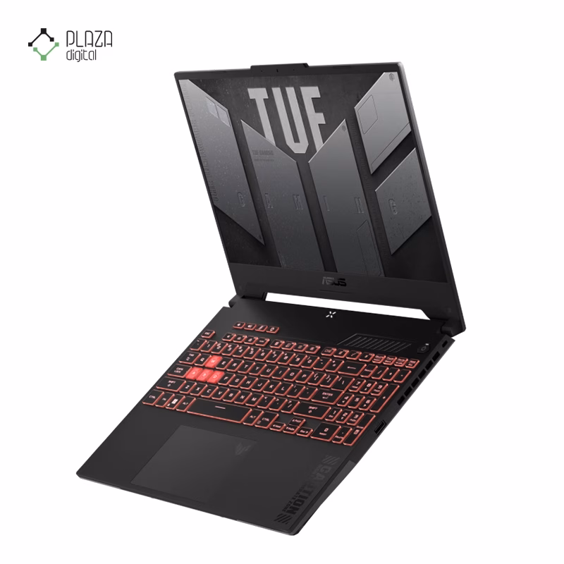 نمای سمت چپ لپ تاپ ایسوس 15.6 اینچی مدل TUF Gaming A15 FA507NVR R7 7435HS 32GB 1TB RTX4060 پلازا دیجیتال