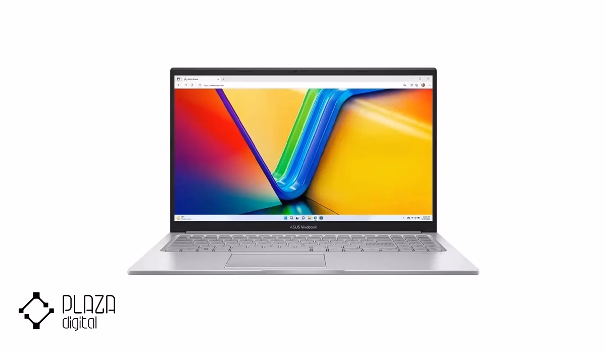 بهترین لپ تاپ های vivobook ایسوس 12 Asus-VivoBook-15-F1504VAP-Core-5-120U-16GB-RAM-512GB-SSD-Silver-PlazaDigital