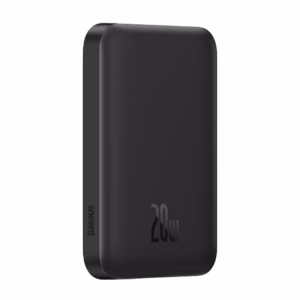 پاوربانک باسئوس مدل Magnetic Mini Wireless ظرفیت 6000 میلی آمپر ساعت - مشکی - پلازا دیجیتال