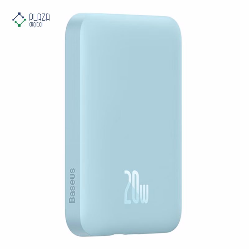 پاوربانک باسئوس مدل Magnetic Mini Wireless ظرفیت 6000 میلی آمپر ساعت - پلازا دیجیتال