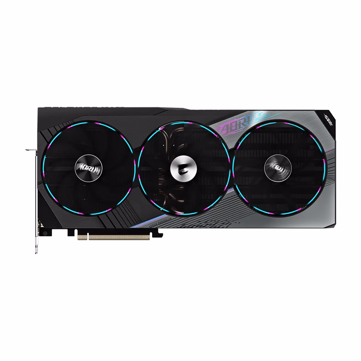 کارت گرافیک گیگابایت مدل AORUS GeForce RTX4070 Ti MASTER 12G حافظه 12 گیگابایت - مشکی - پلازادیجیتال