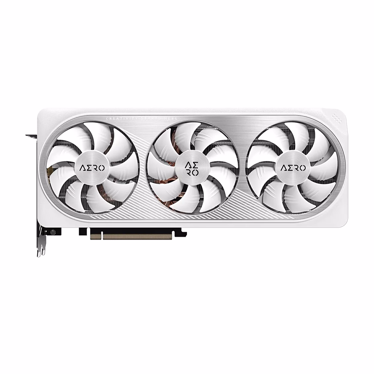 کارت گرافیک گیگابایت مدل GeForce RTX4070 SUPER AERO OC 12G حافظه 12 گیگابایت - سفید - پلازادیجیتال