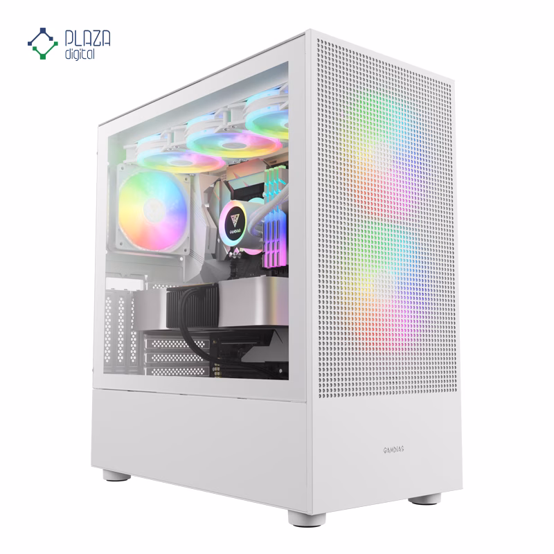 نمونه کیس کامپیوتر گیمینگ گیم دیاس مدل Talos E3 MESH elite - پلازادیجیتال