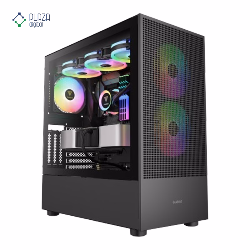 نمونه کیس کامپیوتر گیمینگ گیم دیاس مدل Talos E3 MESH elite - پلازادیجیتال