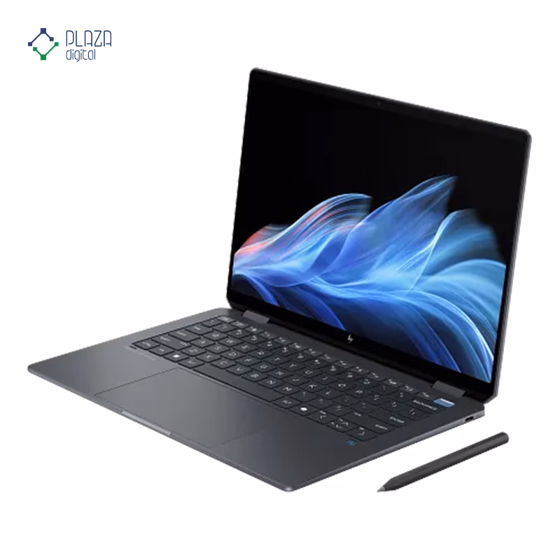 لپ تاپ اچ پی 14 اینچی مدل OmniBook Ultra Flip 14t-fh000 Ultra 7 256V 16GB 1TB Arc - پلازا دیجیتال