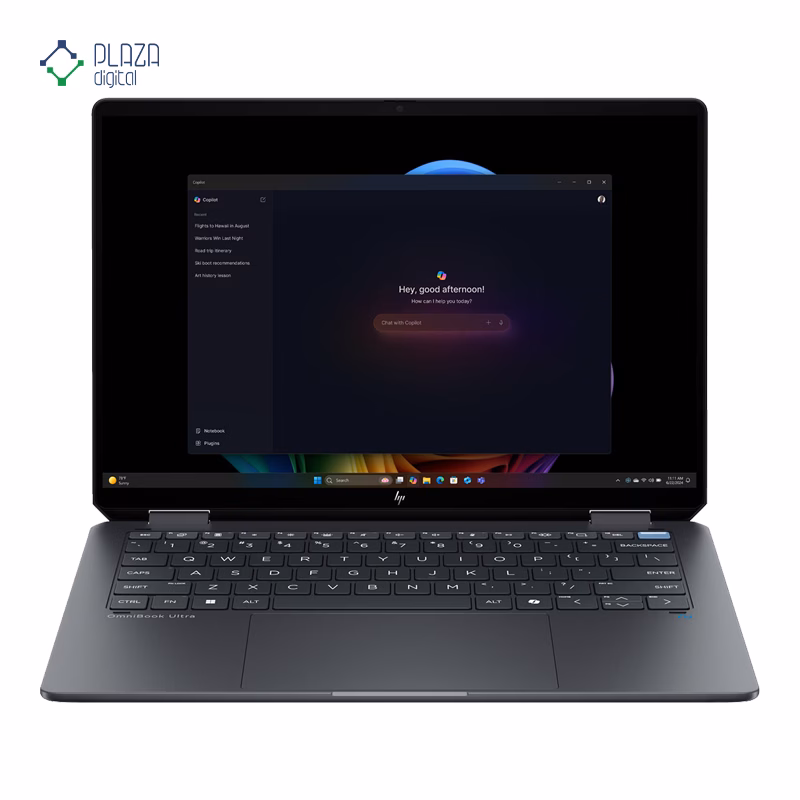 لپ تاپ اچ پی 14 اینچی مدل OmniBook Ultra Flip 14t-fh000 Ultra 7 256V 16GB 2TB Arc - پلازا دیجیتال
