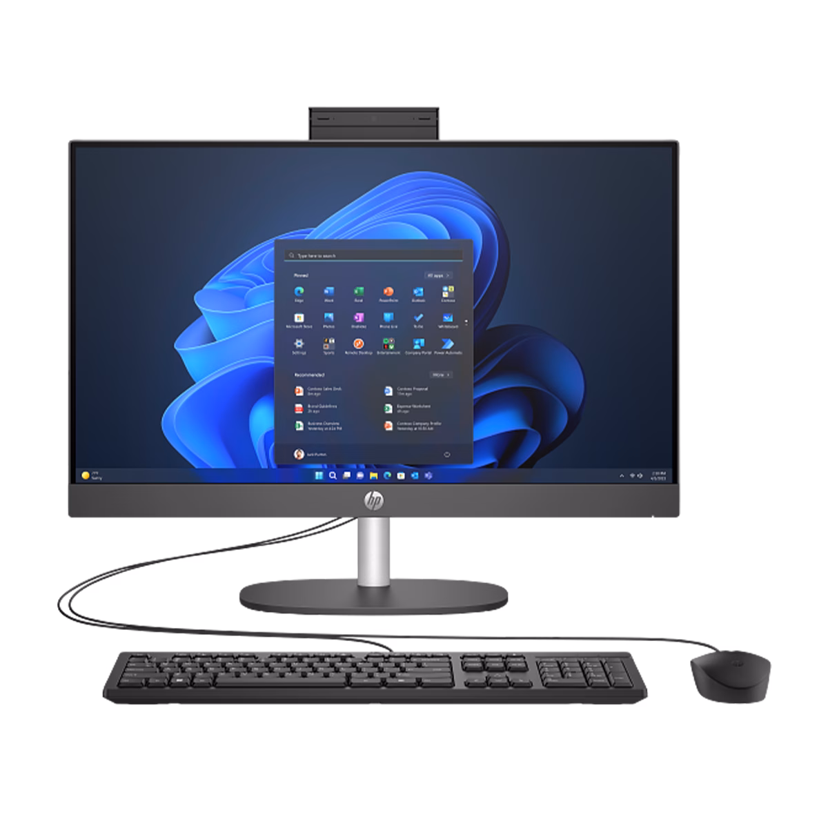 کامپیوتر All in One اچ پی 23.8 اینچی مدل ProOne 240 G10 i5 1335U 16GB 1TB UHD - مشکی - پلازادیجیتال