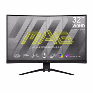 مانیتور گیمینگ ام اس ای 32 اینچی مدل MAG 325CQRXF - مشکی - پلازادیجیتال