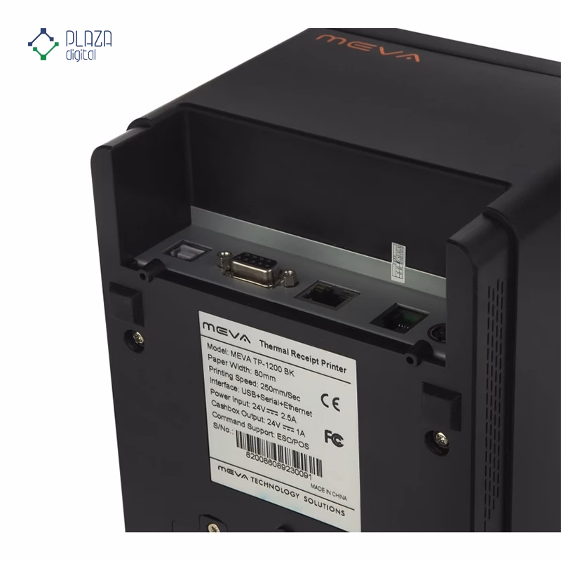 درگاه های فیش پرینتر میوا مدل TP-1200 پلازا دیجیتال