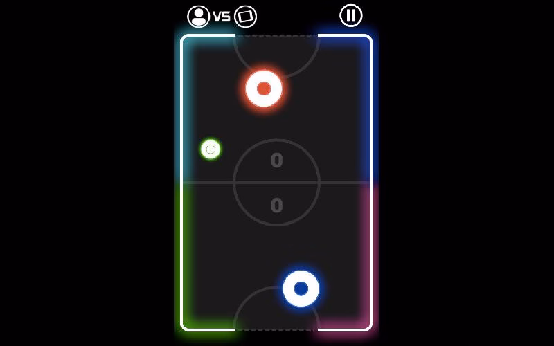 بازی Glow Hockey 2