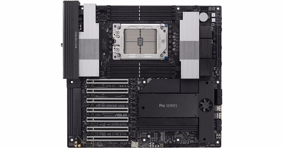 مادربرد ایسوس مدل Pro WS WRX90E-SAGE SE D5