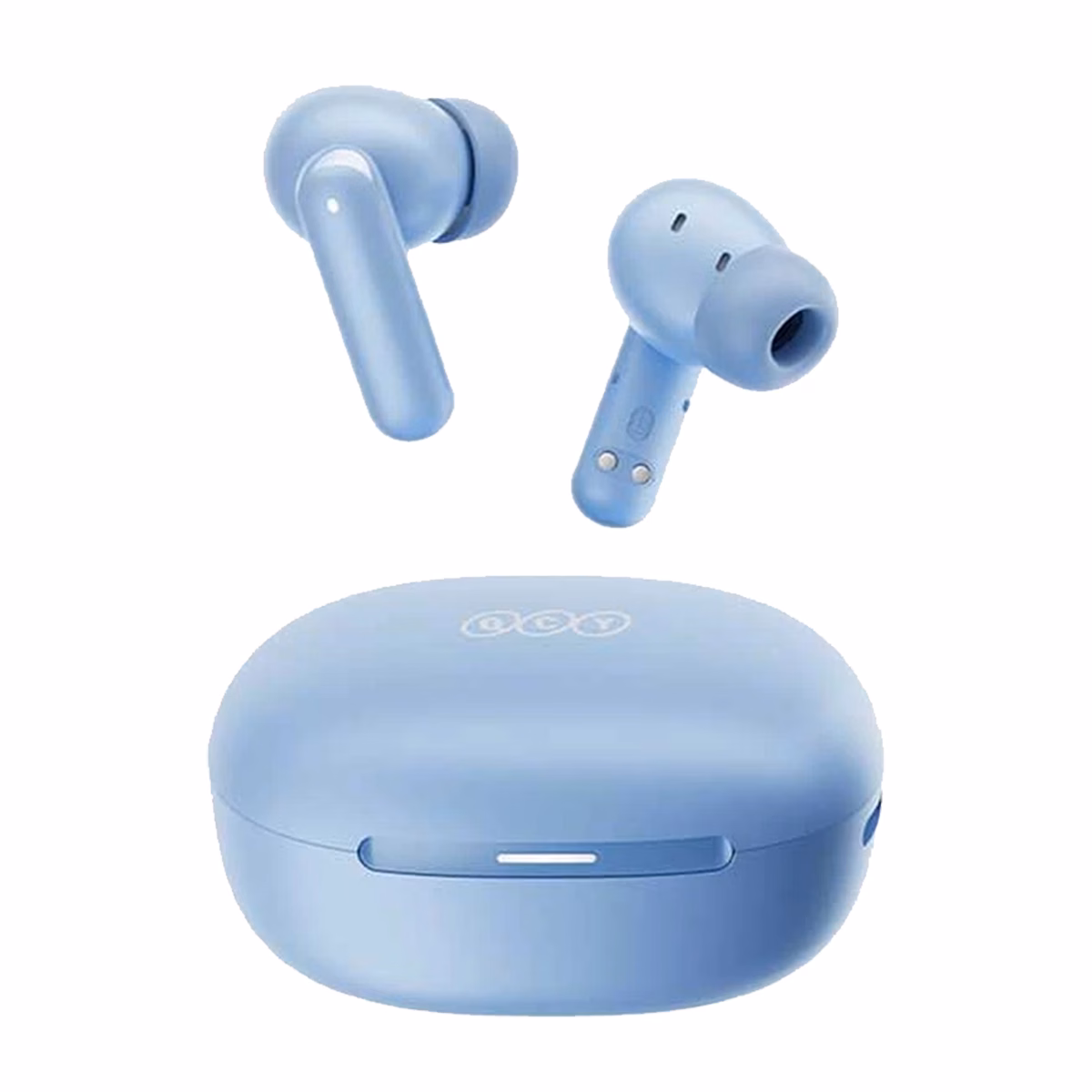 هندزفری بلوتوثی کیو سی وای مدل Melobuds n30 - آبی - پلازادیجیتال
