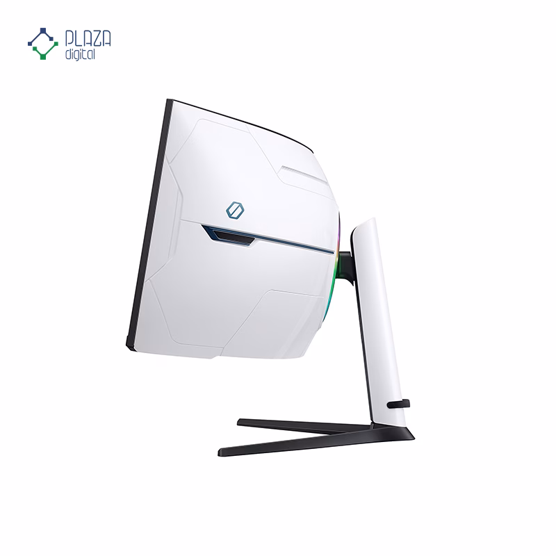 نمای سمت چپ مانیتور گیمینگ سامسونگ 57 اینچی مدل Odyssey Neo G9 LS57CG952NMXUE پلازا دیجیتال