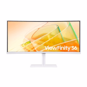 مانیتور گیمینگ سامسونگ 34 اینچی مدل ViewFinity S6 LS34C650TAMXUE - سفید -پلازا دیجیتال