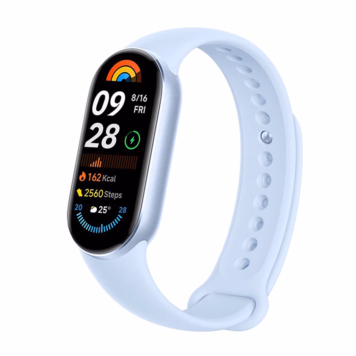 مچ بند هوشمند شیائومی مدل Mi Band 9 - آبی - پلازا دیجیتال