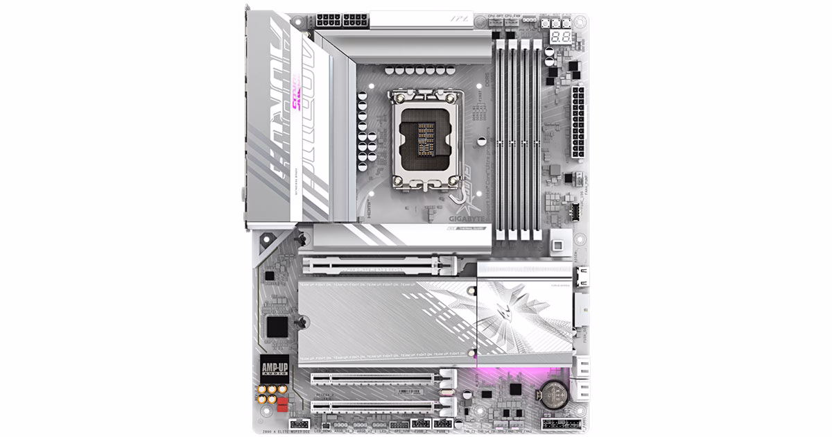مادربرد گیگابایت مدل Z890 AORUS ELITE WIFI7 ICE D5