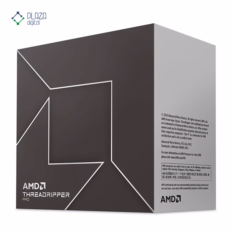 پردازنده ای ام دی مدل Ryzen Threadripper Pro 7965WX Boxed پلازا دیجیتال