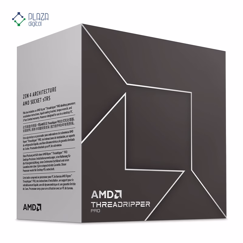 پردازنده ای ام دی مدل Ryzen Threadripper Pro 7965WX Boxed پلازا دیجیتال