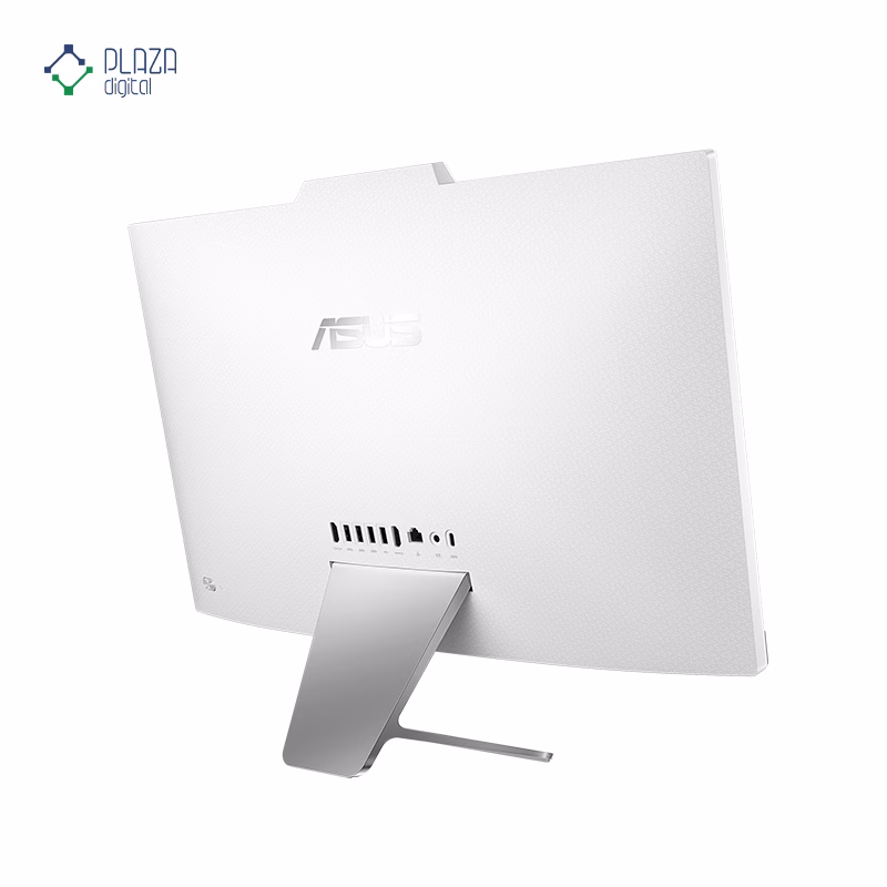 نمای پشت کامپیوتر All in One ایسوس 23.8 اینچی مدل A3402WVAT i5 1335U 8GB 512GB رنگ سفید پلازا دیجیتال