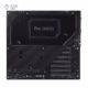 نمای پشت مادربرد ایسوس مدل Pro WS WRX80E-SAGE SE WIFI II D4 پلازا دیجیتال