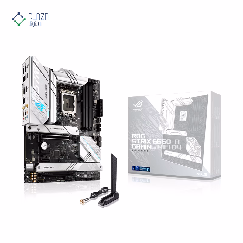 جعبه مادربرد ایسوس مدل ROG STRIX B660-A GAMING WIFI D4 پلازا دیجیتال