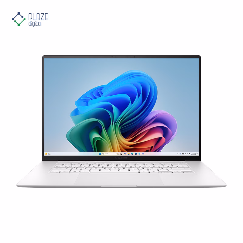 لپ تاپ ایسوس 16 اینچی مدل Zenbook S16 UM5606WA RAI9 HX 370 32GB 2TB Radeon رنگ سفید پلازا دیجیتال