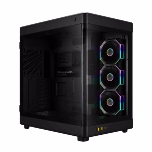 کیس کامپیوتر گیم دیاس مدل NESO P1 PRO رنگ مشکی پلازا دیجیتال