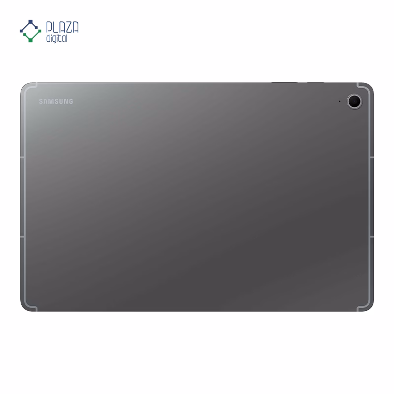 نمای پشت تبلت سامسونگ مدل Galaxy Tab S10 FE Plus WiFi ظرفیت 256 گیگابایت رم 12 گیگابایت رنگ خاکستری پلازا دیجیتال