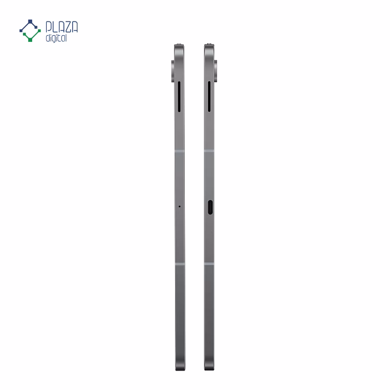 نمای کنار تبلت سامسونگ مدل Galaxy Tab S10 FE Plus WiFi ظرفیت 256 گیگابایت رم 12 گیگابایت رنگ خاکستری پلازا دیجیتال