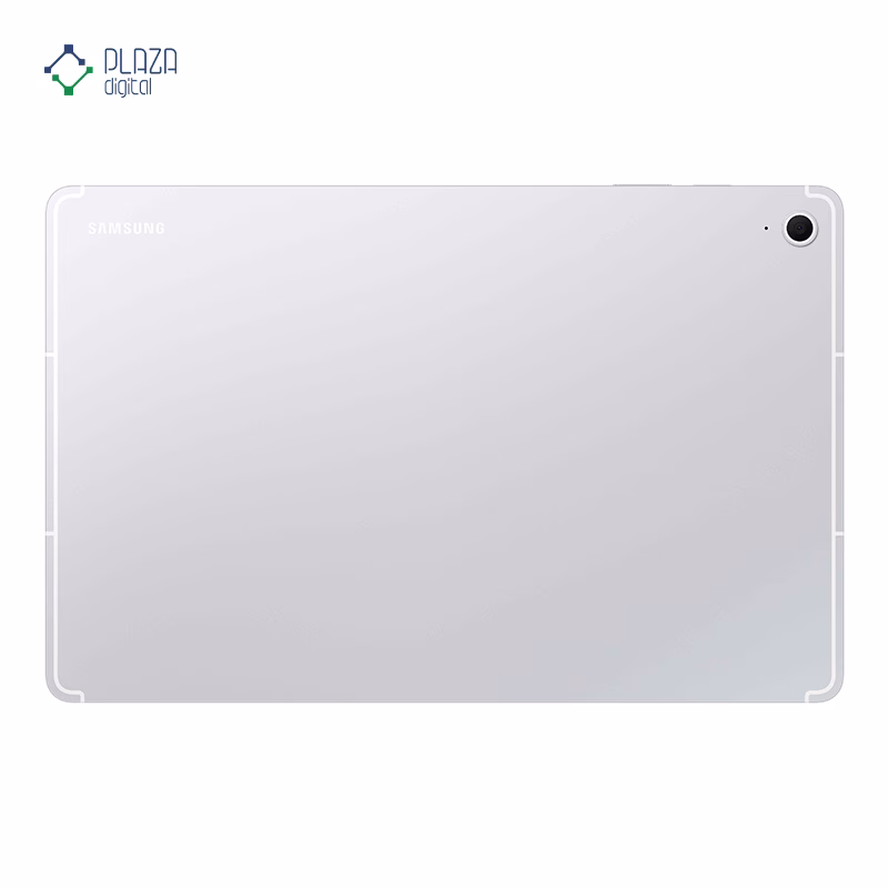 نمای پشت تبلت سامسونگ مدل Galaxy Tab S10 FE Plus WiFi ظرفیت 256 گیگابایت رم 12 گیگابایت رنگ نقره ای پلازا دیجیتال