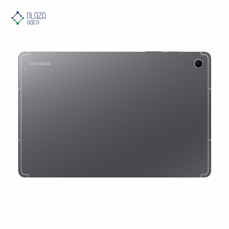 نمای پشت تبلت سامسونگ مدل Galaxy Tab S10 FE WiFi ظرفیت 256 گیگابایت رم 12 گیگابایت رنگ خاکستری پلازا دیجیتال