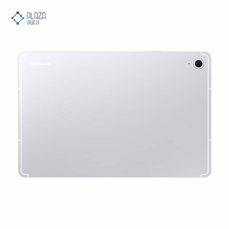 نمای پشت تبلت سامسونگ مدل Galaxy Tab S10 FE WiFi ظرفیت 256 گیگابایت رم 12 گیگابایت رنگ نقره ای پلازا دیجیتال