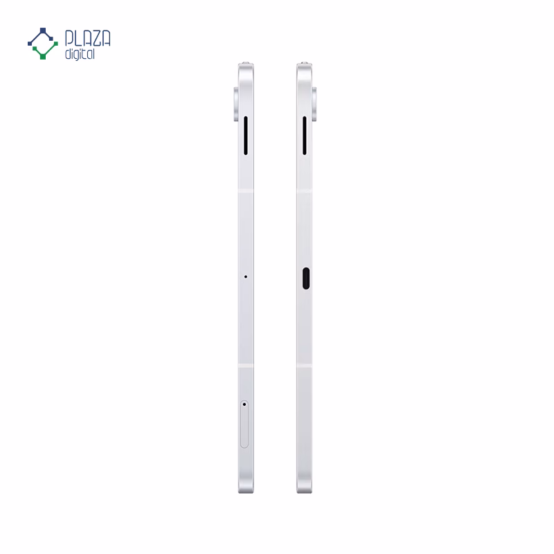 نمای کنار تبلت سامسونگ مدل Galaxy Tab S10 FE WiFi ظرفیت 256 گیگابایت رم 12 گیگابایت رنگ نقره ای پلازا دیجیتال