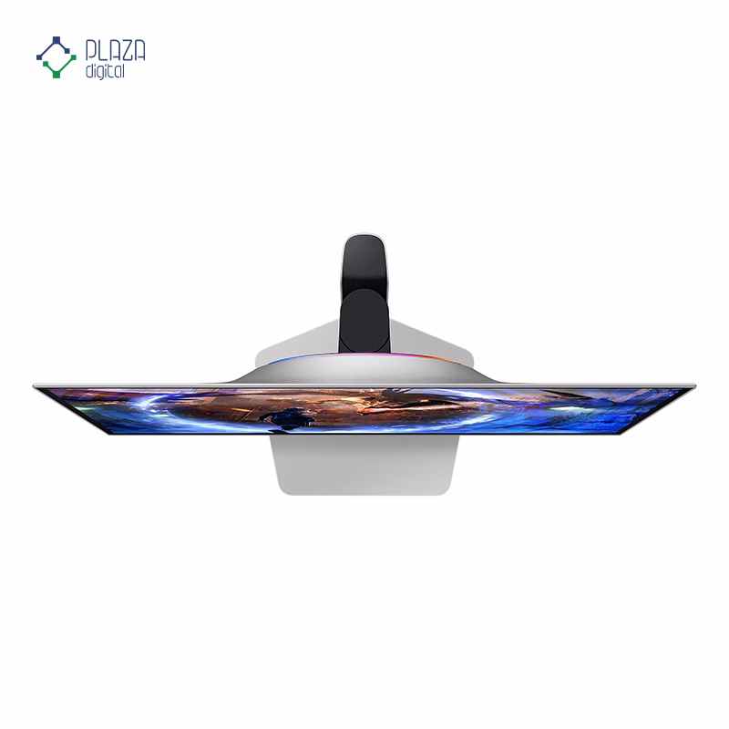 نمای بالای مانیتور گیمینگ سامسونگ 27 اینچی مدل Odyssey OLED G6 LS27DG602SMXUE پلازا دیجیتال
