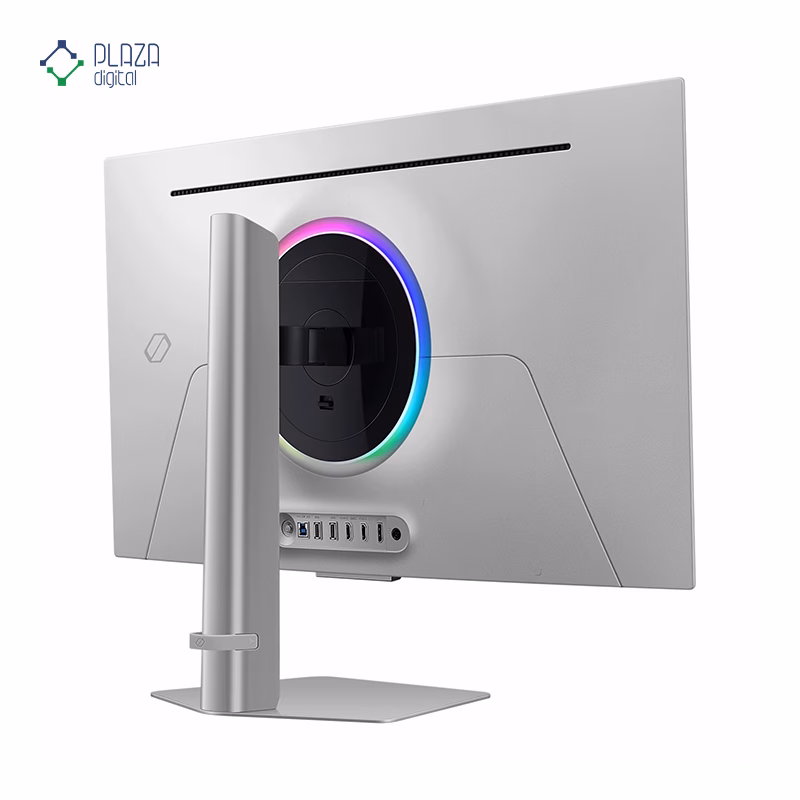 نمای پشت مانیتور گیمینگ سامسونگ 32 اینچی مدل Odyssey OLED G8 LS32DG802SMXUE پلازا دیجیتال