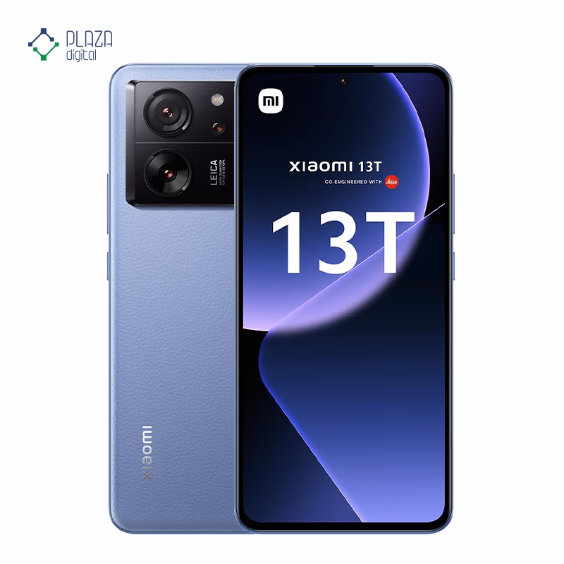 گوشی موبایل شیائومی مدل Xiaomi 13T ظرفیت 256 گیگابایت رم 8 گیگابایت رنگ آبی پلازا دیجیتال