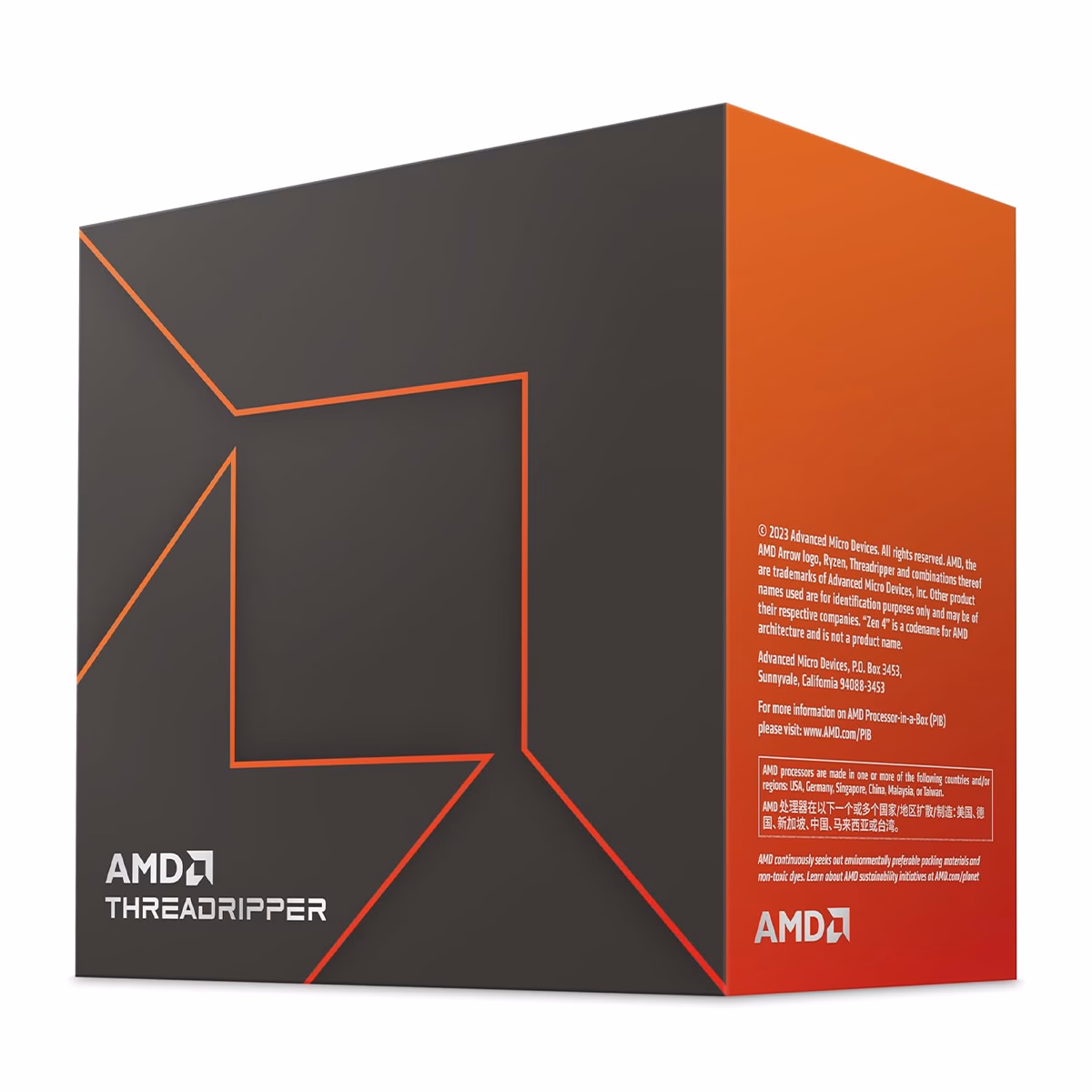 پردازنده ای ام دی مدل Ryzen Threadripper 7980X Boxed 2 پردازنده ای ام دی مدل Ryzen Threadripper 7980X Boxed پلازا دیجیتال