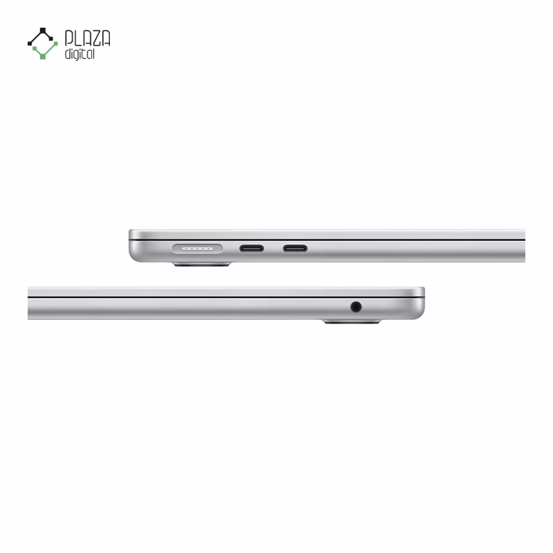 درگاه های لپ تاپ اپل 13.6 اینچی مدل مک بوک ایر MC654 2025 M4 24GB 512GB پلازا دیجیتال