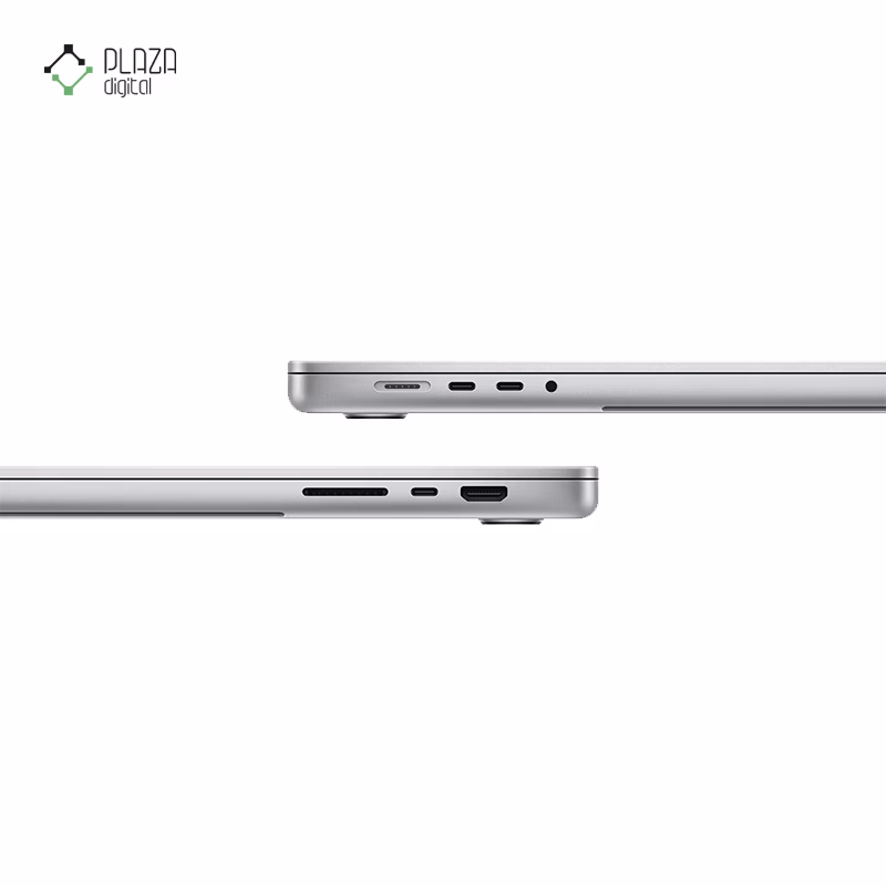 درگاه های لپ تاپ اپل 16 اینچی مدل مک بوک پرو MX2W3 2024 M4 Max 48GB 1TB پلازا دیجیتال