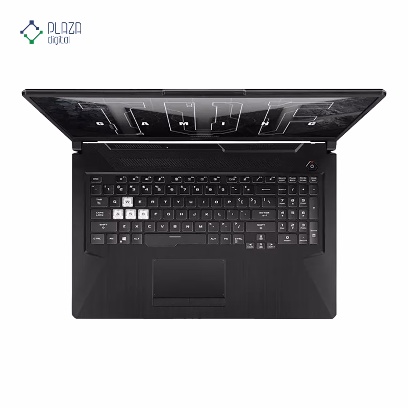 لپ تاپ ایسوس 17.3 اینچی مدل TUF Gaming A17 FA706NFR R7 7435HS 16GB 1TB RTX2050 پلازادیجیتال